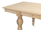 Jocelyn Natural Rectangle Dining Table - Ornate Home