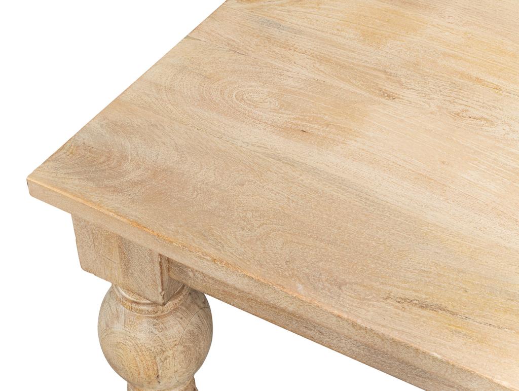 Jocelyn Natural Square Dining Table - Ornate Home