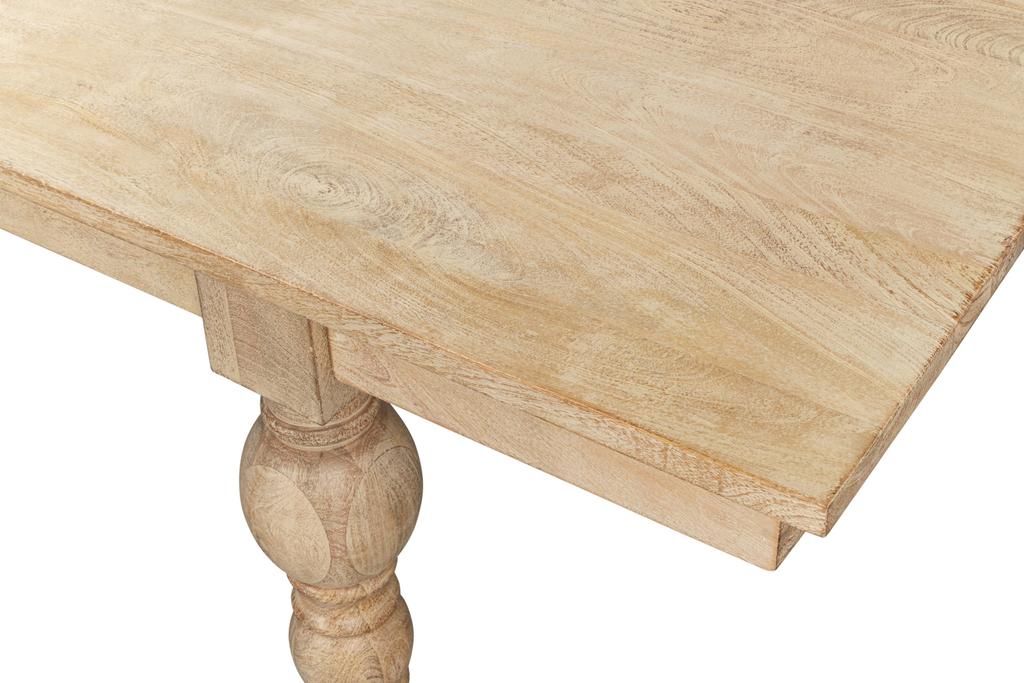 Jocelyn Natural Square Dining Table - Ornate Home