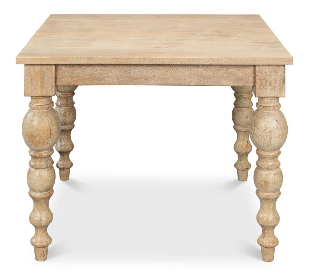 Jocelyn Natural Square Dining Table - Ornate Home