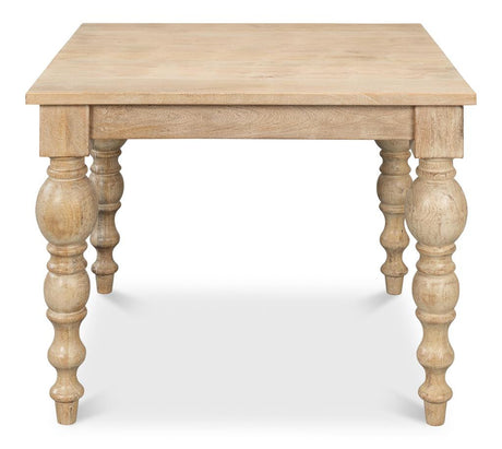 Jocelyn Natural Square Dining Table - Ornate Home
