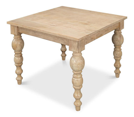 Jocelyn Natural Square Dining Table - Ornate Home