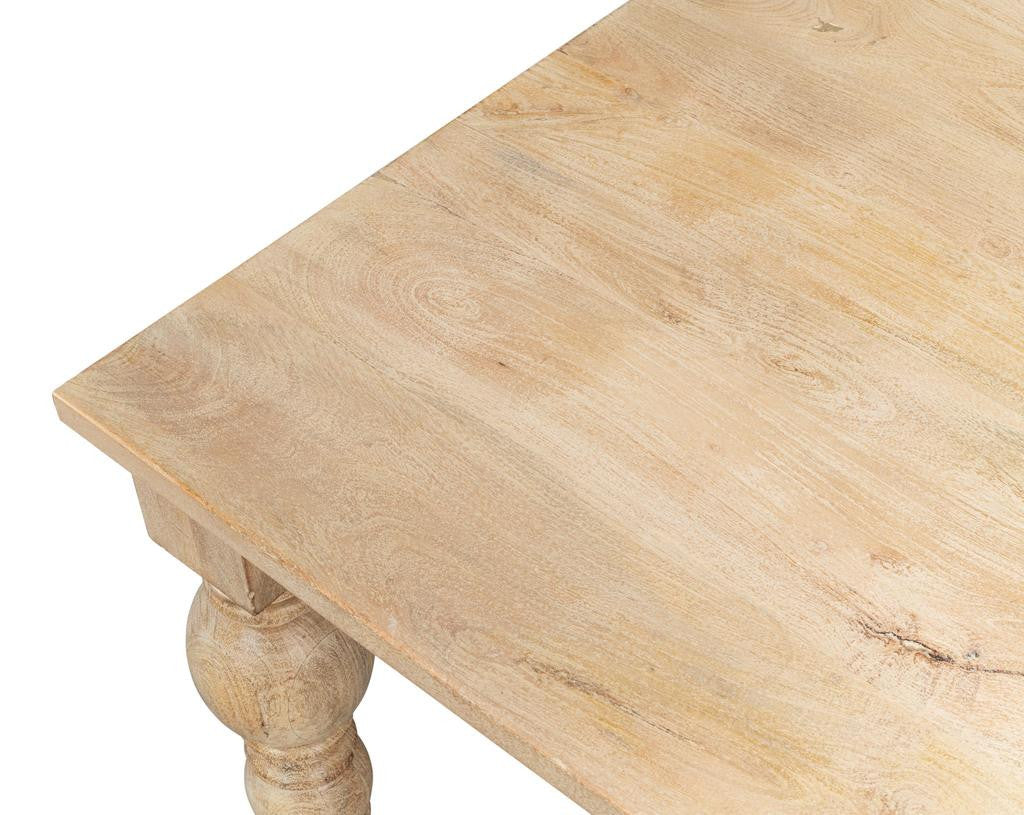 Jocelyn Natural Square Dining Table - Ornate Home