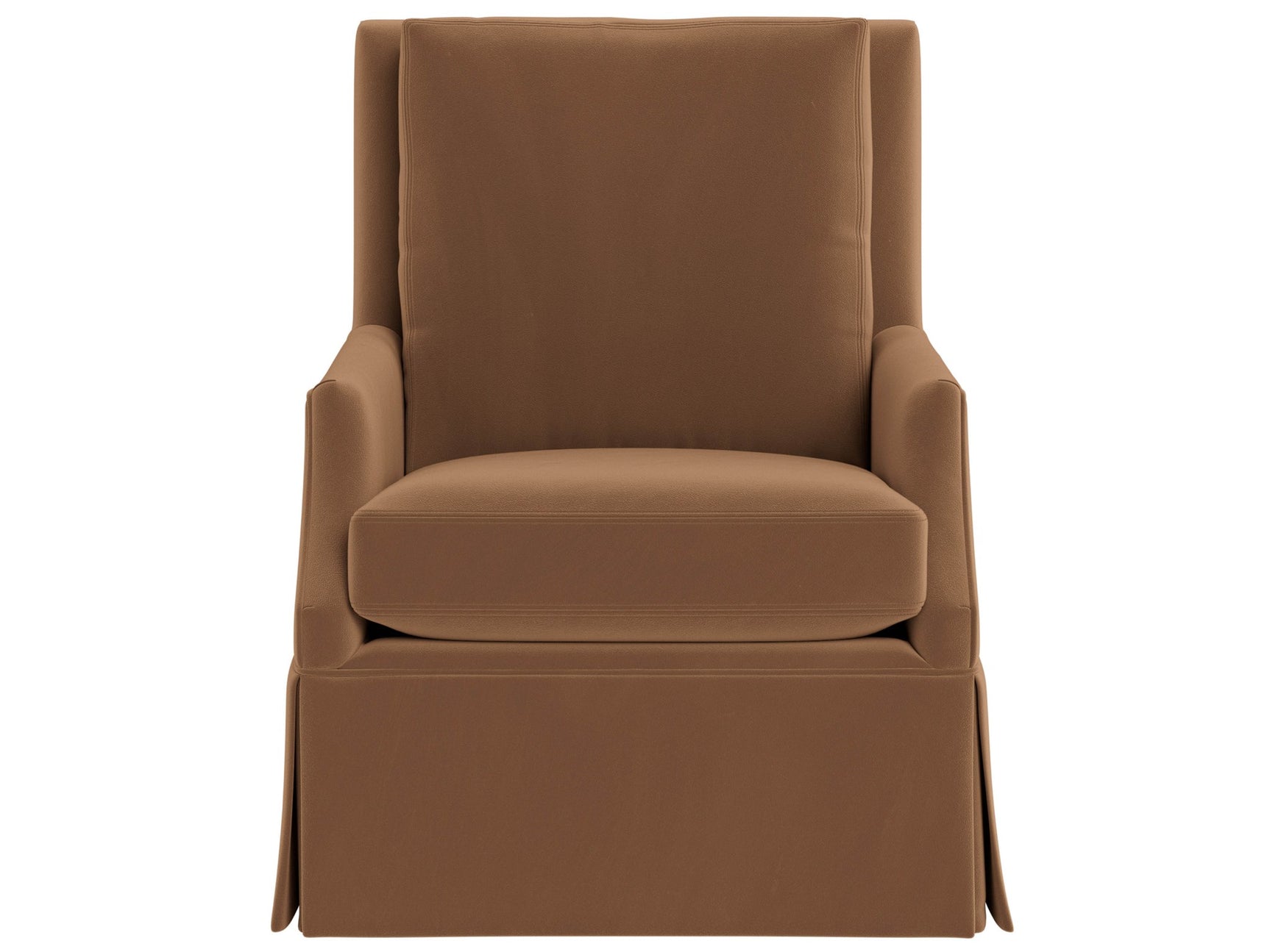 Jocelyn Rush Toffee Swivel Chair - Ornate Home
