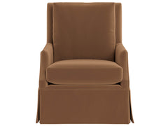 Jocelyn Rush Toffee Swivel Chair - Ornate Home