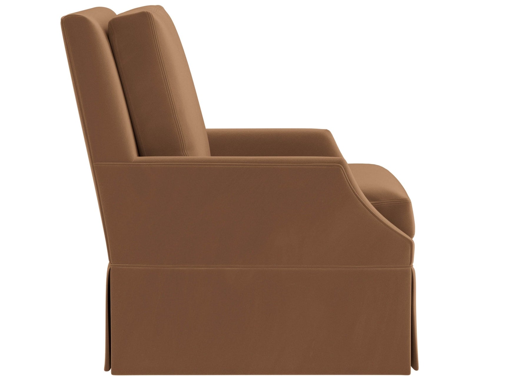Jocelyn Rush Toffee Swivel Chair - Ornate Home