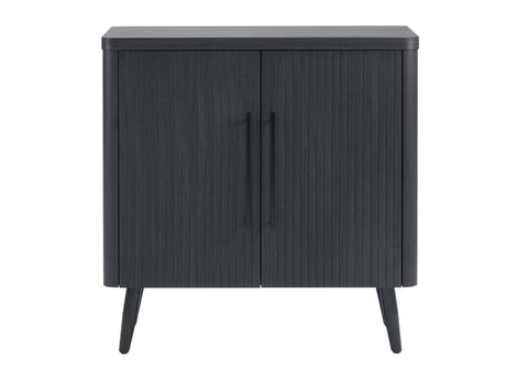 Jodie Accent Cabinet in Charcoal Grey - Ornate Home