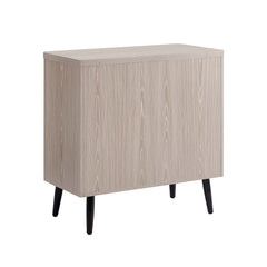 Jodie Accent Cabinet in Whitewashed Oak - Ornate Home