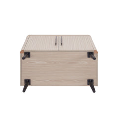 Jodie Accent Cabinet in Whitewashed Oak - Ornate Home