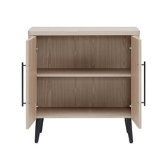 Jodie Accent Cabinet in Whitewashed Oak - Ornate Home