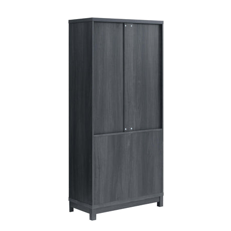 Jodie Bookcase in Charcoal Grey - Ornate Home