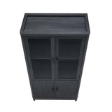 Jodie Bookcase in Charcoal Grey - Ornate Home