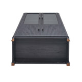 Jodie Bookcase in Charcoal Grey - Ornate Home