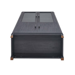 Jodie Bookcase in Charcoal Grey - Ornate Home