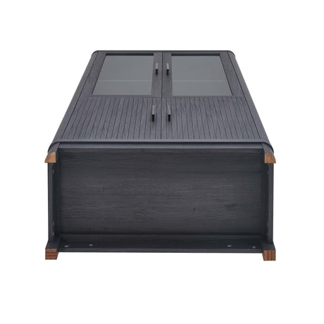 Jodie Bookcase in Charcoal Grey - Ornate Home