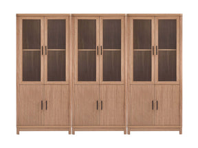 Jodie Bookcase in Maple (set of 3) - Ornate Home