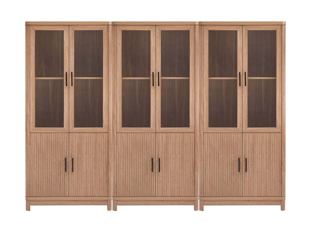 Jodie Bookcase in Maple (set of 3) - Ornate Home