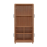 Jodie Bookcase in Maple (set of 3) - Ornate Home