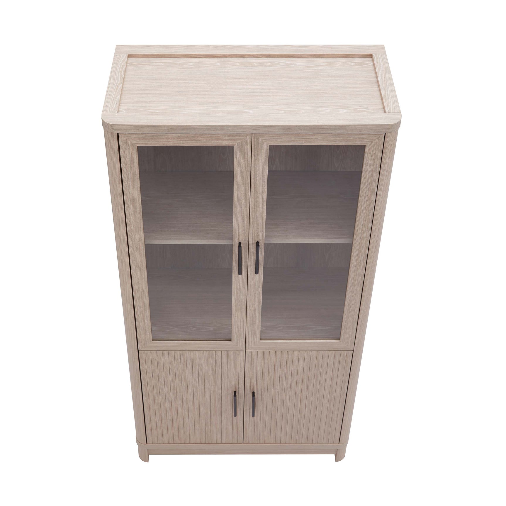 Jodie Bookcase in Whitewashed Oak - Ornate Home