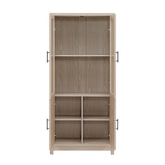 Jodie Bookcase in Whitewashed Oak - Ornate Home