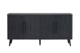 Jodie Sideboard in Charcoal Grey - Ornate Home