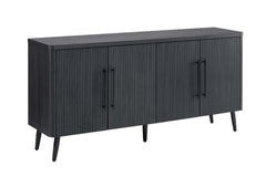 Jodie Sideboard in Charcoal Grey - Ornate Home