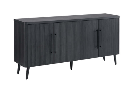 Jodie Sideboard in Charcoal Grey - Ornate Home