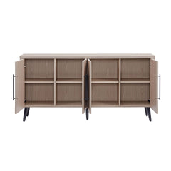 Jodie Sideboard in Whitewashed Oak - Ornate Home