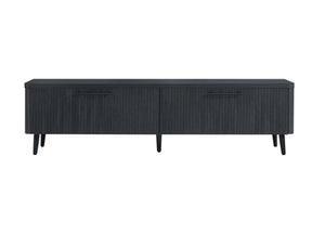 Jodie TV Stand in Charcoal Grey - Ornate Home
