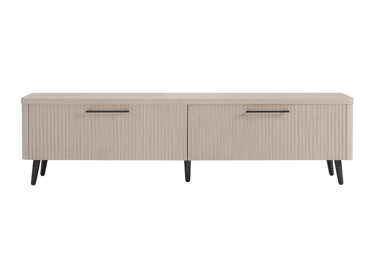 Jodie TV Stand in Whitewashed Oak - Ornate Home