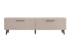 Jodie TV Stand in Whitewashed Oak - Ornate Home