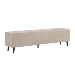 Jodie TV Stand in Whitewashed Oak - Ornate Home