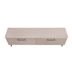 Jodie TV Stand in Whitewashed Oak - Ornate Home