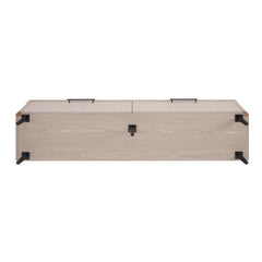 Jodie TV Stand in Whitewashed Oak - Ornate Home