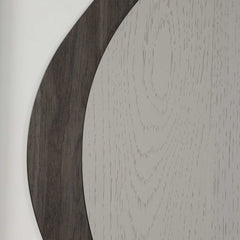 Joel Brown/Gray Modern Wood Wall Art (Set of 2) - Ornate Home