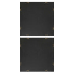 Joel Brown/Gray Modern Wood Wall Art (Set of 2) - Ornate Home