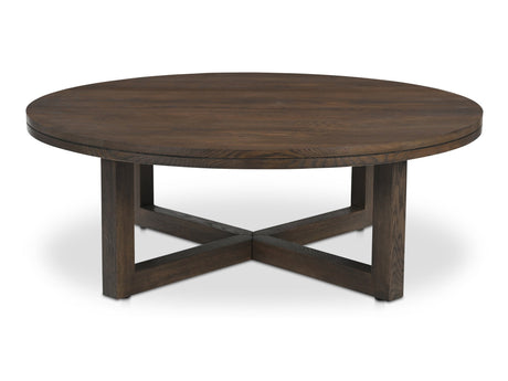 Joel Dark Brown Coffee Table - Ornate Home
