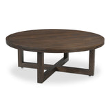 Joel Dark Brown Coffee Table - Ornate Home
