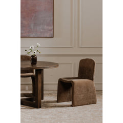 Joel Dark Brown Dining Table - Ornate Home