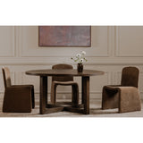 Joel Dark Brown Dining Table - Ornate Home