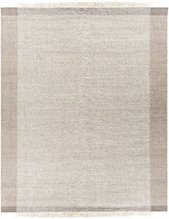 Joelle Beige Grid Wool Rug - Ornate Home