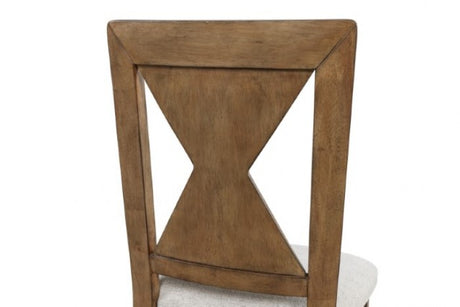 Johannes Rustic Oak Chair (Set of 2) - Ornate Home