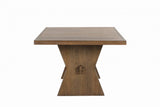 Johannes Rustic Oak Dining Table - Ornate Home