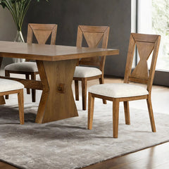Johannes Rustic Oak Dining Table - Ornate Home