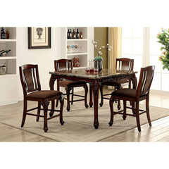 Johannesburg Brown Cherry Counter Height Table - Ornate Home