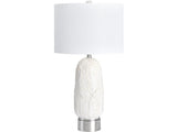Johanson White/Silver Table Lamp - Ornate Home