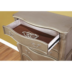 Johara Gold Chest - Ornate Home