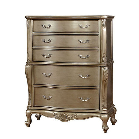 Johara Gold Chest - Ornate Home