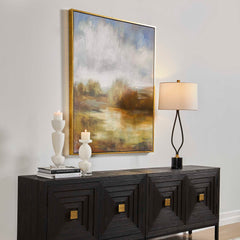 John's Field Multicolor Framed Landscape Art - Ornate Home