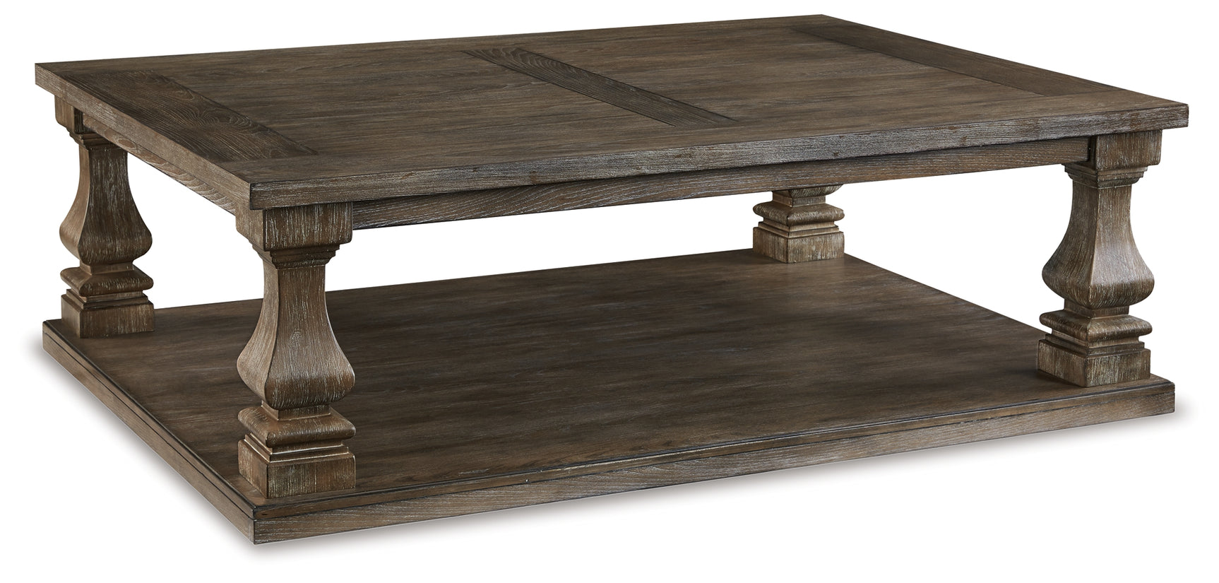 Johnelle Gray Coffee Table, 2 End Tables and Sofa Table - Ornate Home